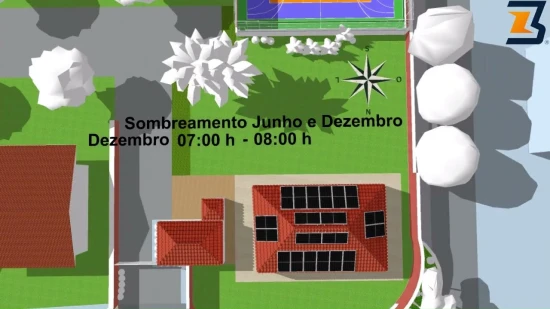 Estudo de Sombreamento 3D