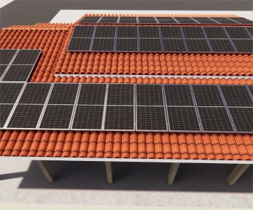 Modelagem Telhado Cerâmico